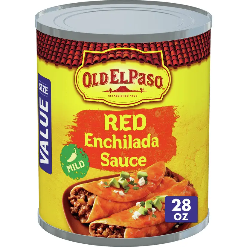 Old El Paso Enchilada Sauce, Mild, Red, 28 oz