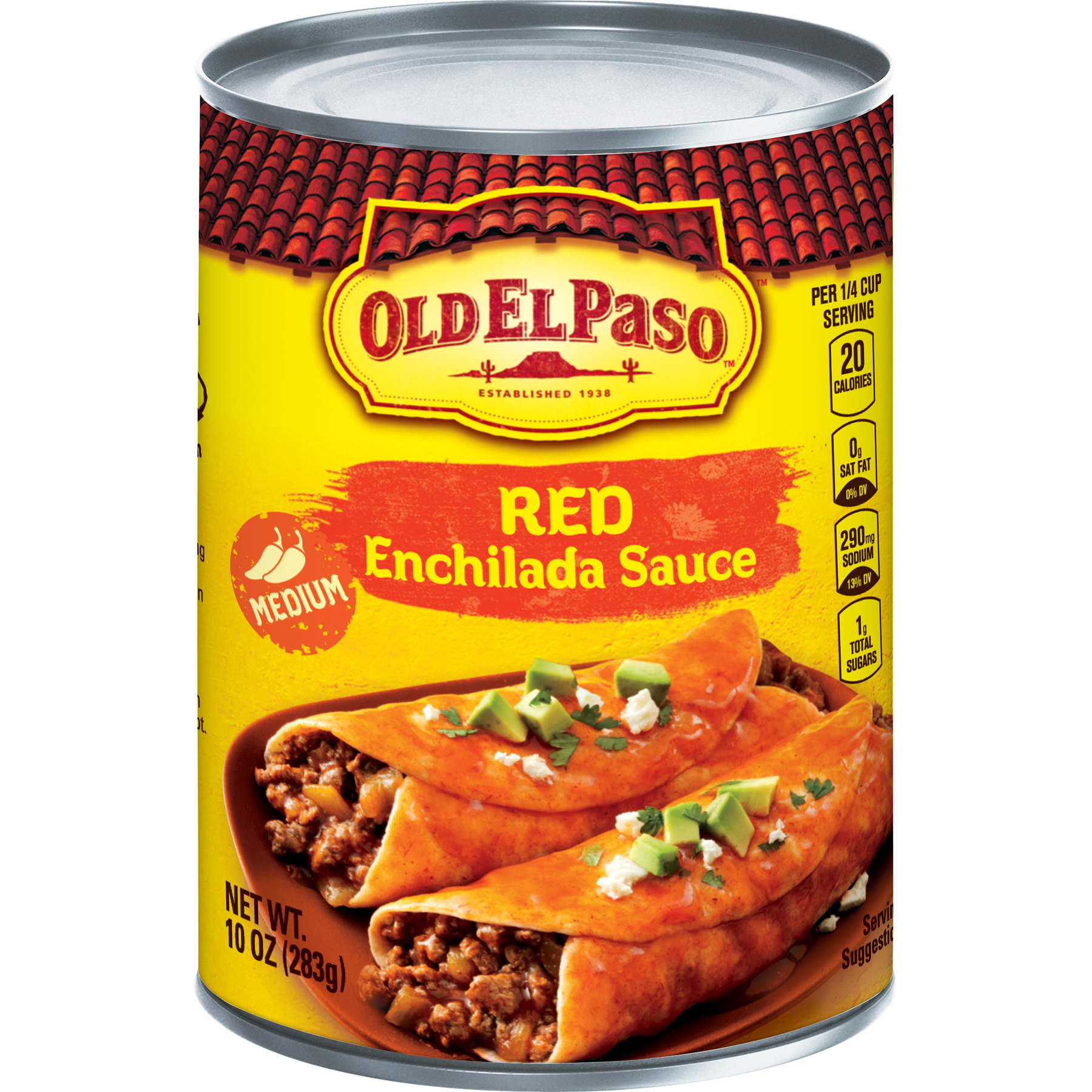 Old El Paso Medium Enchilada Sauce, 10 oz Can